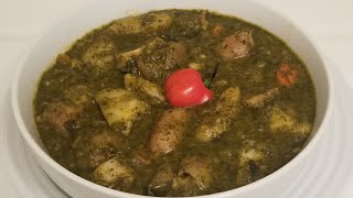 🇻🇨Vincy Style Callallo Soup [upl. by Salomie269]