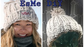 Gorro a crochet inspirado en las olimpiadas de invierno  snow board USA team [upl. by Lehcim734]