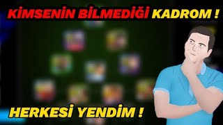 DEVLET SIRRI GÄ°BÄ° SAKLADIÄžIM KADROMEFOOTBALL 2025 ðŸ«¡ [upl. by Anohsal952]