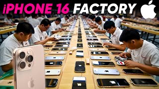 Inside Apple’s INSANE iPhone 16 Factory 📱📱 How iPhone Is Made in Factory  Captain Discovery [upl. by Allemrac689]