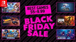 30 Best eShop Games Under 10 Nintendo Switch Black Friday eShop Sale [upl. by Maillliw]