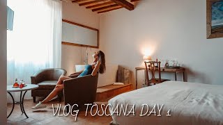 Day 1  Vlog Toscana Val dOrcia  Bagno Vignoni [upl. by Shreve]