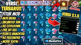 UPDATE PLANTS VS ZOMBIES FUSION MOD APK TERBARU V215  MOD MENU UNLIMITED SUN NO COOLDOWN [upl. by Azzil]