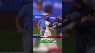 Abner Uribe PUNCHES Jose Siri in Benches clearing BRAWL [upl. by Ahsenre495]