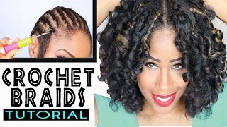 How To CROCHET BRAIDS w MARLEY HAIR  ORIGINAL norod technique [upl. by Nevanod]