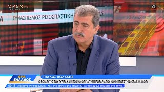 Ο Παύλος Πολάκης στην Ώρα Ελλάδος  OPEN TV [upl. by Anialram]