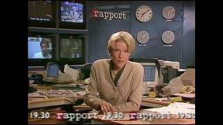 SVT2Tablå och Rapportpuff  19961212 [upl. by Wes]