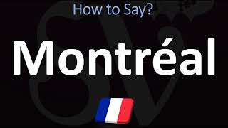 How to say Montreal in French [upl. by Solana]