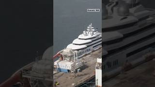 What is a Russian oligarch’s superyacht doing in Everett [upl. by Haduj]