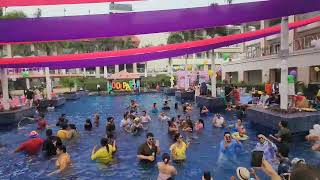 Pool Party Wave International Hotel Jamshedpur [upl. by Parrisch986]