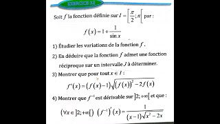 dérivation et étude des fonctions 2 bac SM Ex 31 et 32 page 151 Almoufid [upl. by Ahseeyt]