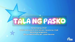 TALA NG PASKO LYRIC VIDEO [upl. by Siddra]