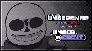 Unizones UNDERSWAP Distrust sans UNDEREVENT 2023 Trailer Showcase [upl. by Rajiv]