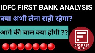 IDFC First Bank Stock Analysis  IDFC First Bank Share  IDFC First Bank Share Analysis [upl. by Eislrahc]