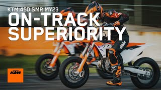 2023 KTM 450 SMR – Ontrack Supermoto Superiority  KTM [upl. by Atnoek507]