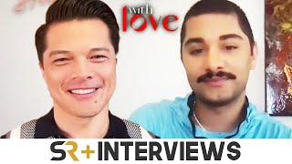 Mark Indelicato amp Vincent Rodriguez III On Their Romance In With Love Season 2 [upl. by Soluk279]