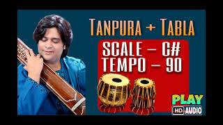 Tabla Tempo 90 Scale C [upl. by Jovitta]