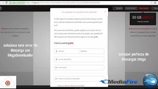 DESCARGA MegaDownloader v1 7 Incl Portable  Mega  Mediafire [upl. by Saffren]