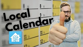 Local Calendar event automation in Home Assistant [upl. by Idmann95]