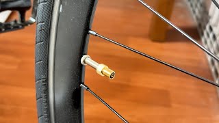 Perfect Presta to Shrader Valve Adapter for Bicycles [upl. by Paxon]