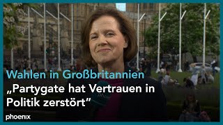 Wahlen in Großbritannien Einschätzungen von Hilke Petersen ZDF aus London  040724 [upl. by Janey]