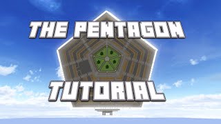 MINECRAFT The Pentagon Tutorial Part 1 [upl. by Nealah407]