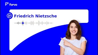 How to pronounce Friedrich Nietzsche in German [upl. by Domel]