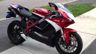 2012 Ducati 848 Evo Corse SE Termignoni Slip On [upl. by Retha567]