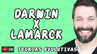 EVOLUÇÃO  DARWIN E LAMARCK  TEORIAS EVOLUTIVAS  Biologia com Samuel Cunha [upl. by Einama850]