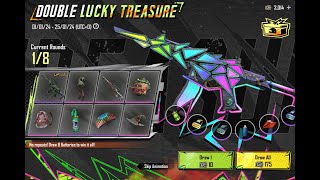 Double Lucky Treasure Spin Pubg Mobile [upl. by Heffron949]