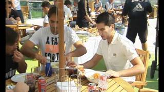 Mourinho invites the Real Madrid squad to BBQ after training [upl. by Belier]