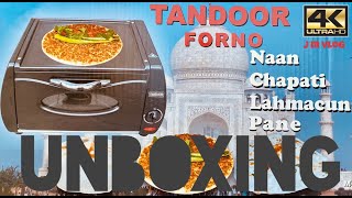 ELECTRIC TANDOOR UNBOXING Naans Chapati Roti and Lahmacun Maker Quick easy and tasty 😋 [upl. by Ial]