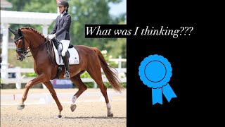 Dressage Show Voiceover What was I thinking [upl. by Nuahsyar]