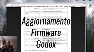 Godox Firmware Update ITA  Come aggiornare firmware godox [upl. by Swithbart]