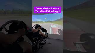 Backwards Kart Track Challenge [upl. by Attekram947]