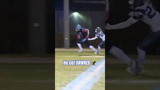 This Receiver’s Running Form Sold Him 💀 hiphop footballgame highlights collegefootball [upl. by Kath]