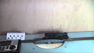 Stepper motor powered Arduino controlled model railway turntable [upl. by Pirnot819]