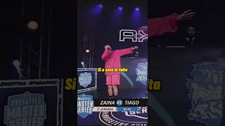 El día que TIAGO PZK HUMILLÓ con FLOW a ZAINA🔥 freestyle batallas shorts [upl. by Basir]