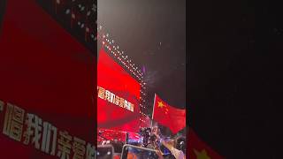 Celebrating 75 years of China 🇨🇳 🎉 leddisplay china festivals musicshortsfeed ledscreen [upl. by Kciredorb281]