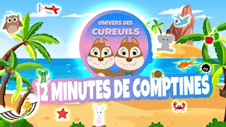 12 minutes de Comptines  Comptines pour enfants  Comptines pour bébés [upl. by Goldin488]