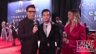 Laine Hardy  At The CMA’s [upl. by Shannen]