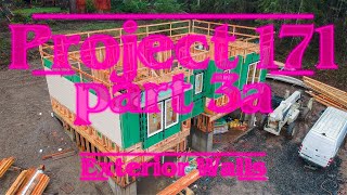 Project 171 part 3a Framing Exterior Walls [upl. by Oriaj]