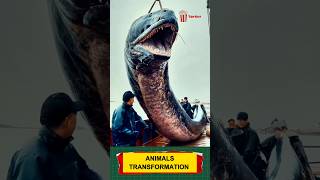 Animal before and after growing up trending animals funnyanimals animaltransformation [upl. by Ephrayim]