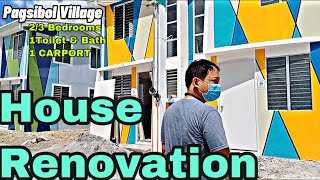 Pagsibol House Improvement part 2  Full village Tour Phase 123 [upl. by Aitnyc]