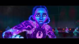 Spider Man Across The Spider Verse 2023 go home machine scene hd with captions [upl. by Sheley213]