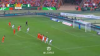 AFCON2023 Nigeria Secures First Win With TroostEkongs Penalty Against Ivory Coast [upl. by Oneill577]