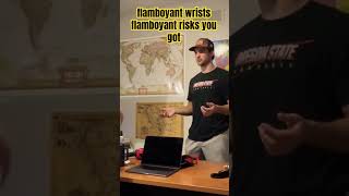 Flamboyant wrist victim comedy funny art [upl. by Infield]