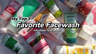 Top 3 Best and Affordable Facewash  Affordable skincare products  Winter selfcare  Honest Review [upl. by Edea]