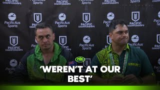 Karmichael Hunt on the future stars of Cook Islands Cook Islands Aitu Press Conference Fox League [upl. by Sprung]