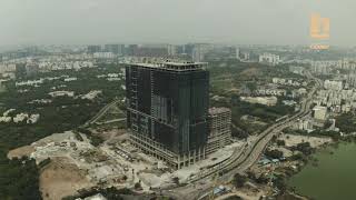 SAS iTower Construction Update 5th October 2023  SAS Infra  Hyderabad Shorts [upl. by Sokram]